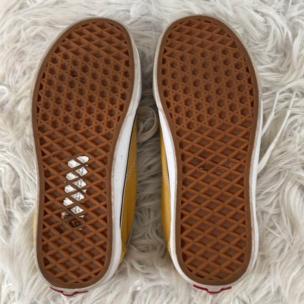 VANS Old Skool Classic Sneakers Mustard Yellow Size 5M - 6.5W - Picture 11 of 11